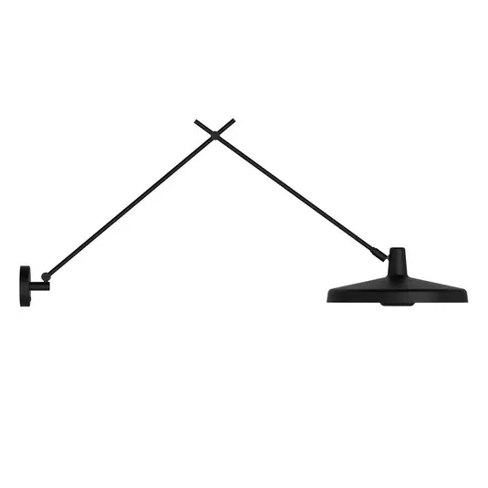 GRUPA Arigato fali 1-lámpás 140cm Ø45cm fekete Vásárlói kedvenc