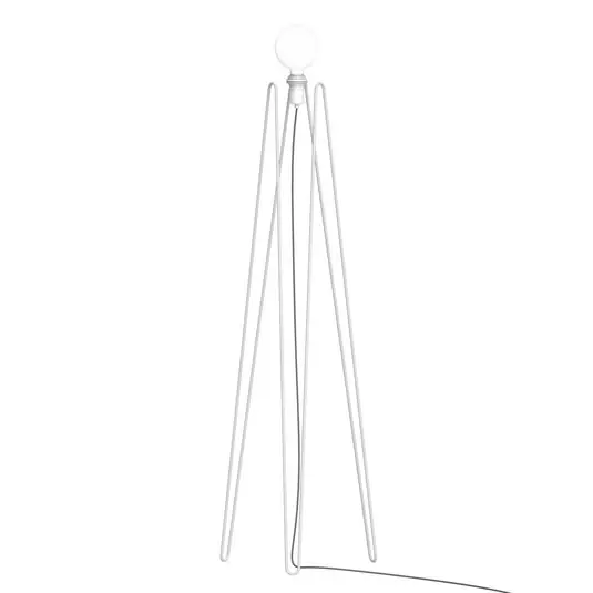GRUPA Model M2 LED állólámpa fehér, fekete kábellel Azonnal elérhető