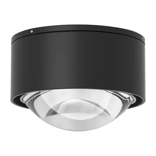 Bestseller Puk Mini One 2 LED reflektor, átlátszó lencse, matt fekete