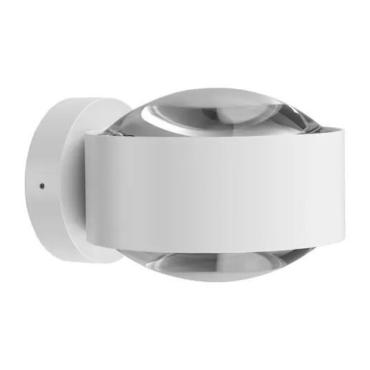 Prémium Puk Maxx Wall, LED, átlátszó lencsék, matt fehér