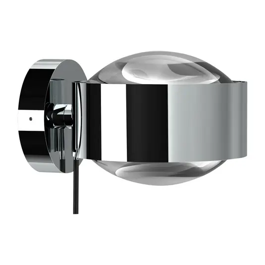 Puk Maxx Wall+ LED, átlátszó lencsék, krómozott Gyors szállítás