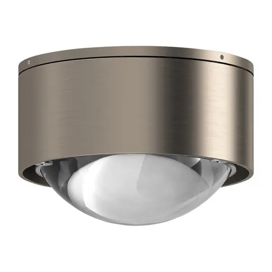 Expressz kézbesítés Puk Mini One 2 LED-es reflektor, átlátszó lencse, matt nikkel