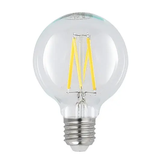 G80 E27 LED izzó, 8 W, 2700 K, szálas, dimmelhető Népszerű
