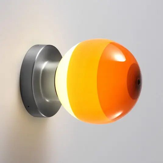 MARSET LED fali lámpa Dipping Light A2, narancssárga/szürke Kiárusítás