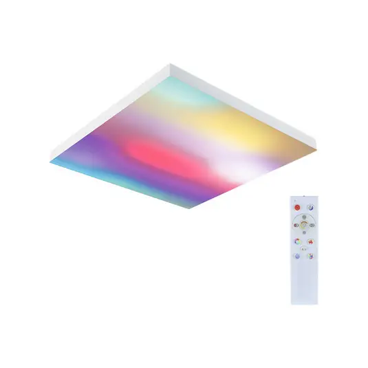 Árcsökkenés Paulmann Velora Rainbow panel 45x45cm fehér RGBW