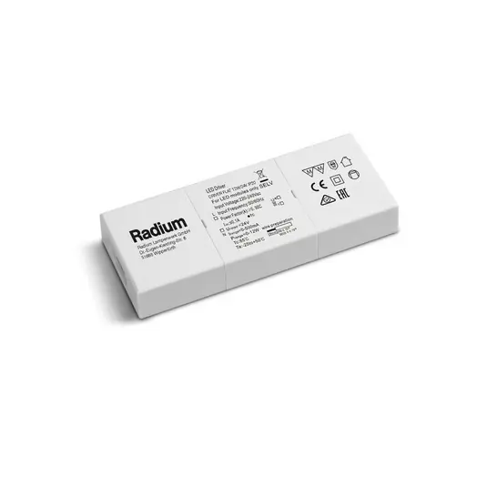 Utolsó esély Rádium lapos LED meghajtó csíkokhoz 12W/24V