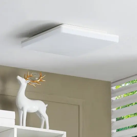 Prios Artin LED mennyezeti lámpa, szögletes, 28 cm Népszerű