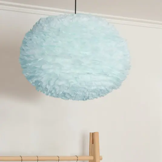 Utolsó esély UMAGE Eos nagyméretű függőlámpa világoskék Ø 65 cm