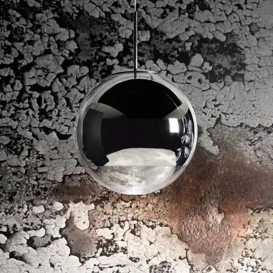 Tom Dixon Mirror Ball LED lógó lámpa Ø 25 cm króm Prémium