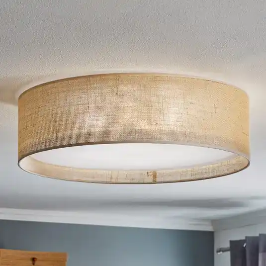 Expressz kézbesítés Juta mennyezeti világítás, Ø 60 cm