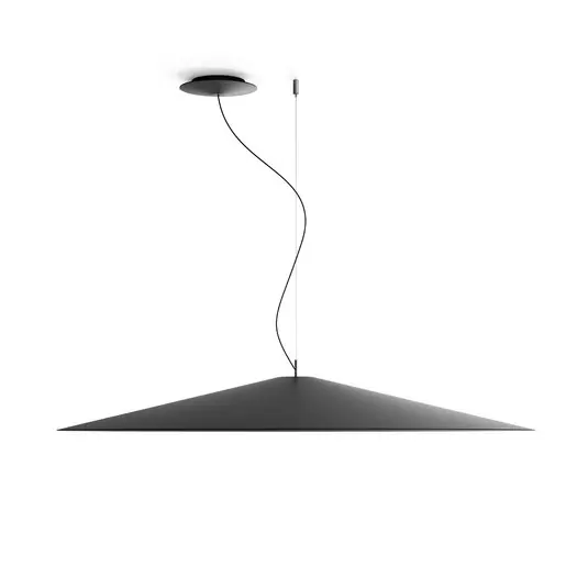 Biztonságos fizetés Luceplan Koinè LED-es függőlámpa 927 Ø110cm fekete