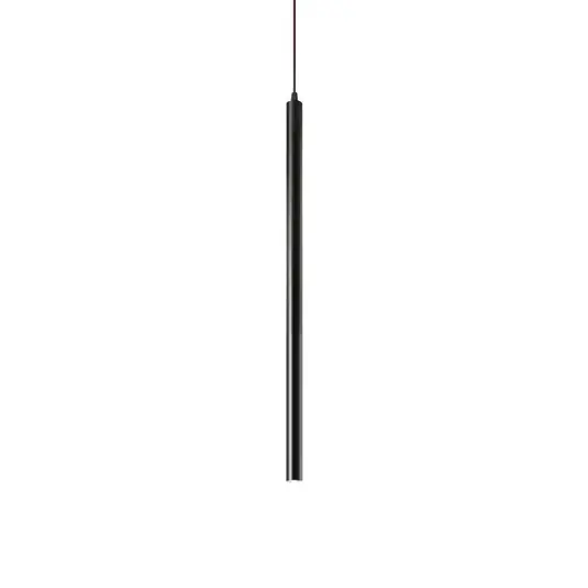 Ideal Lux Ultrathin LED-es függőlámpa Ø 3cm fekete Árengedmény