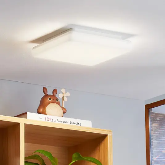 Prios Artin LED mennyezeti lámpa, szögletes, 22 cm Exkluzív ajánlat