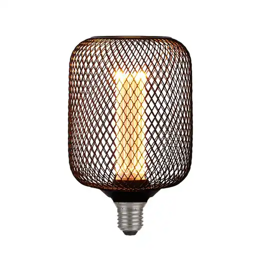 LED lámpa E27 Mesh 3.5W 1,800K fekete Csak ma
