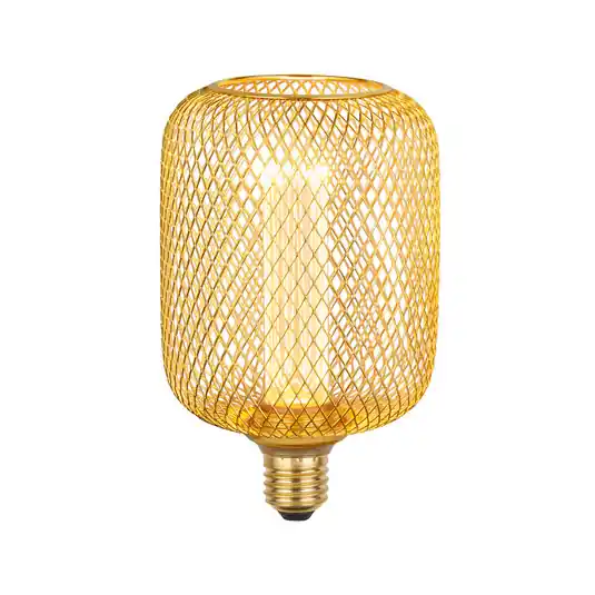 Gyors kiszállítás LED lámpa E27 Mesh 3,5W 1,800K arany színű