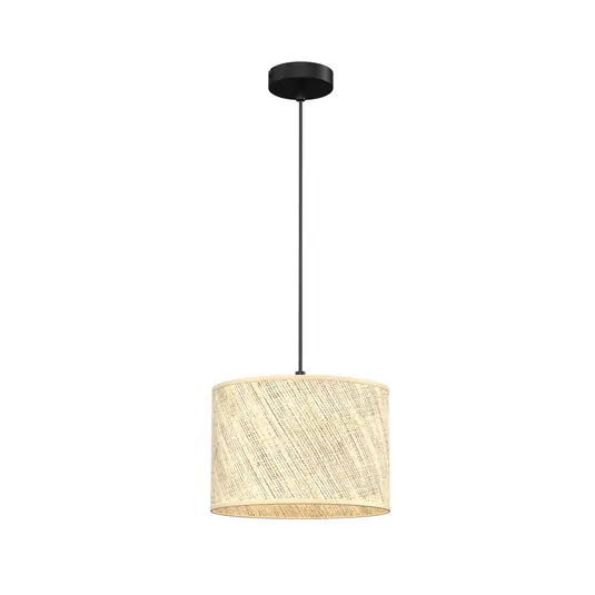 Prémium Jovin lógó világítás rattan árnyékkal, Ø 25 cm