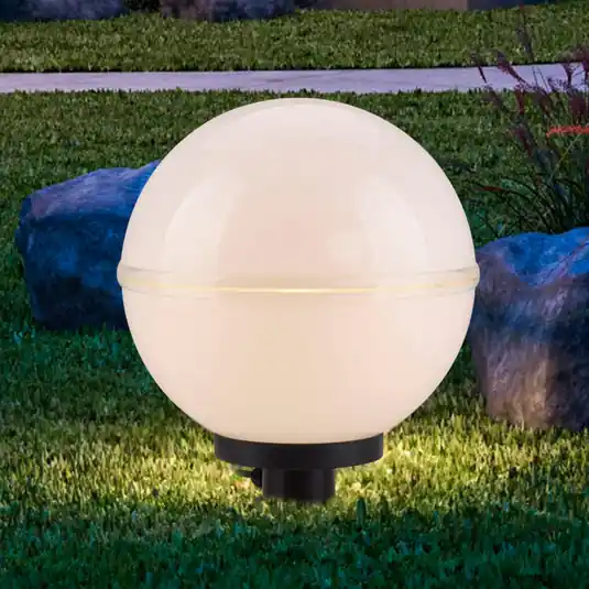 Prémium Hemis kültéri dekorációs lámpa, földi tüske, 2db Ø 20cm
