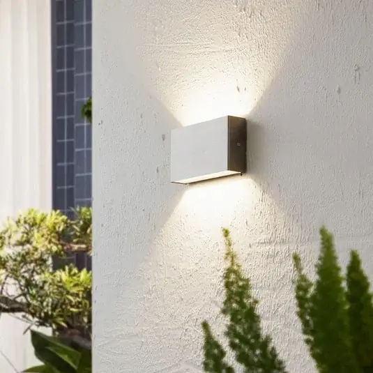 Arcchio LED kültéri falilámpa Karline, 1060 lm, rozsdamentes acél, IP65 Végkiárusítás
