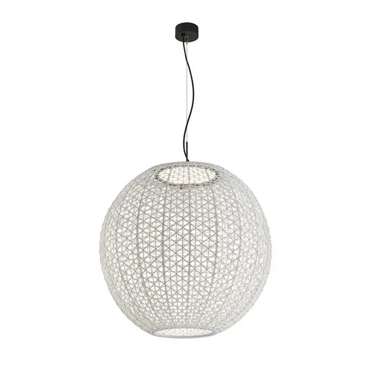 Biztonságos fizetés Bover Nans Sphere S/80 LED kültéri függőlámpa bézs színben