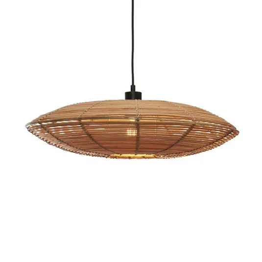 Biztonságos vásárlás GOOD & MOJO Tanami függőlámpa, natúr, Ø 55 cm