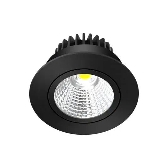 Arcchio LED downlight Zarik fekete, 3,000K Vedd meg online