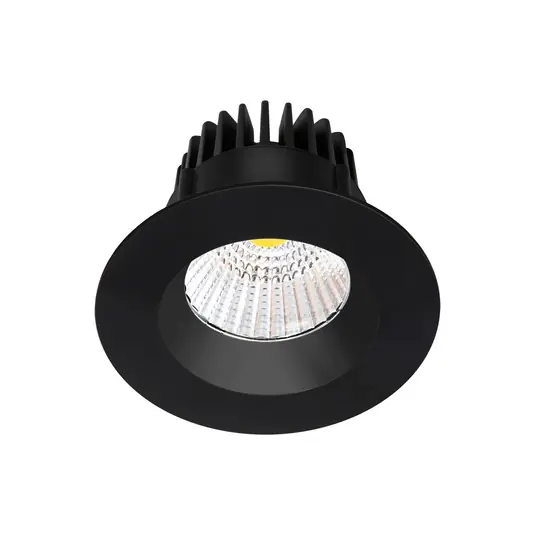 Arcchio LED-es Aryx downlight, fekete, 2700K Biztonságos fizetés