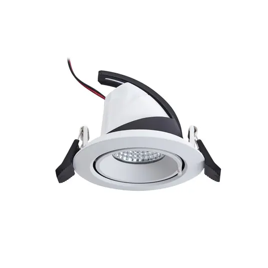 Korlátozott ajánlat Arcchio Harcos LED downlight, fehér, Ø 11 cm, 4,000K
