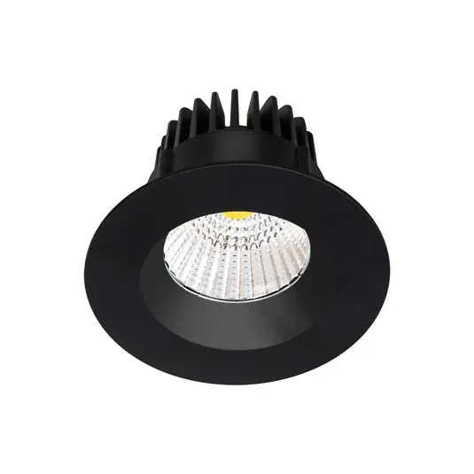 Szuper akció Arcchio LED-es Aryx downlight, fekete, 3000K
