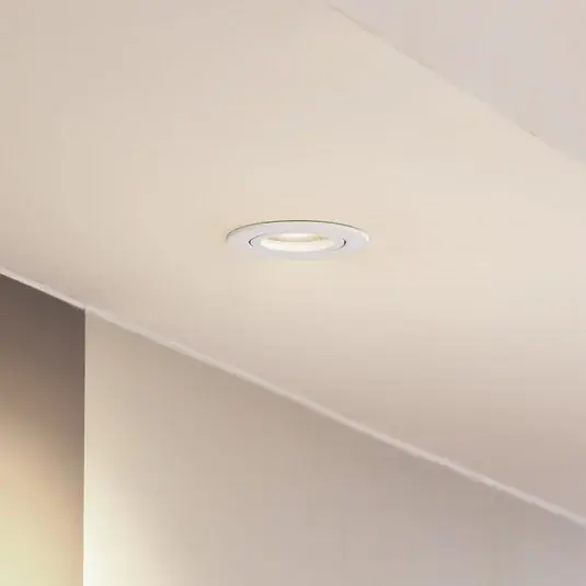 Népszerű Arcchio Zyron downlight, fehér, Ø 8,2 cm, Arcchio downlight Zyron, fehér,