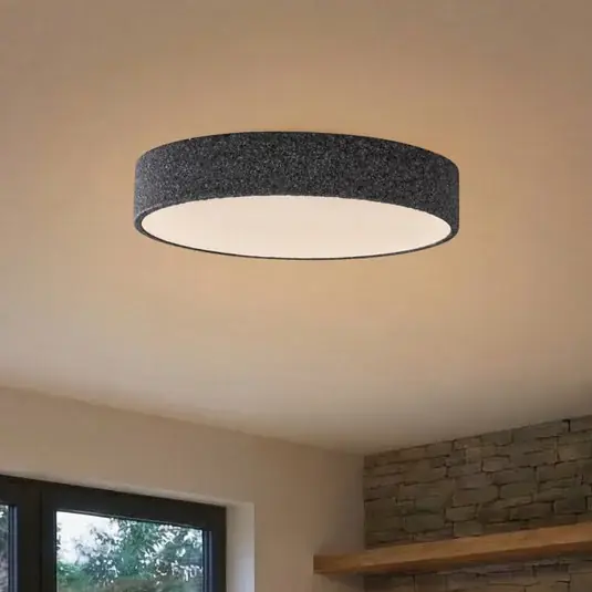 Lindby Smart LED-es mennyezeti lámpa Elmor Ø 45 cm szürke RGB CCT Ne maradj le