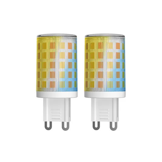Kedvezmény LUUMR Smart LED tolllámpa 2 db G9 2.5W CCT tiszta Tuya 2 darabból álló