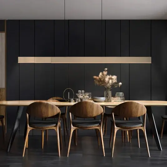 LED lógó lámpa PURE Moto-Rise, imperial gold, alumínium, CCT Azonnali szállítás