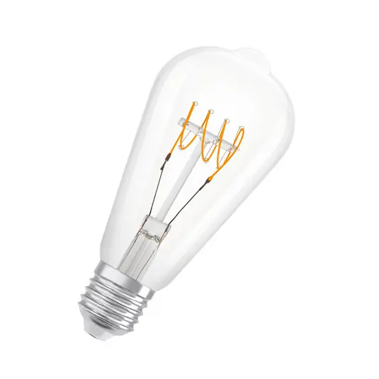 Olcsóbb OSRAM Classic LED rusztikus E27 4,8W 827 dimm