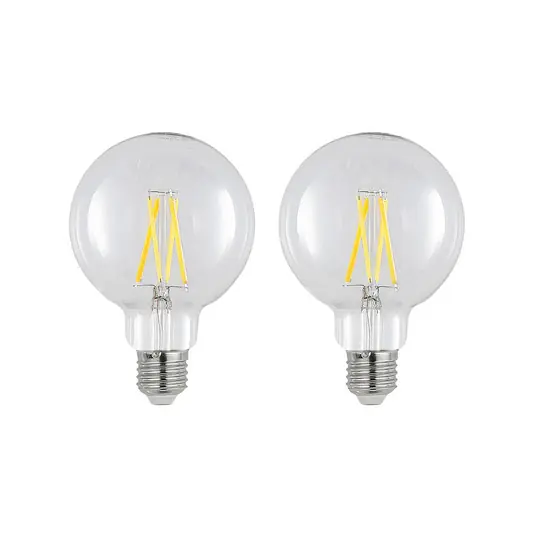 Vedd meg most LED izzó E27 8 W 2700 K G95 gömb átlátszó 2-es