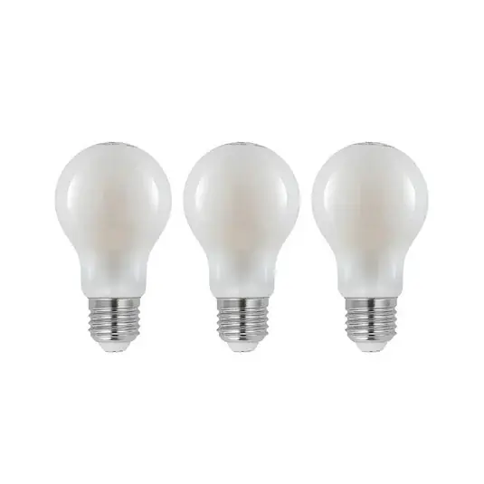 LED izzó E27 4 W 2 700 K dimm, opál 3-as készlet Expressz szállítás