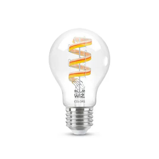 WiZ A60 LED filament izzó WiFi E27 6,3W RGBW Exkluzív ajánlat
