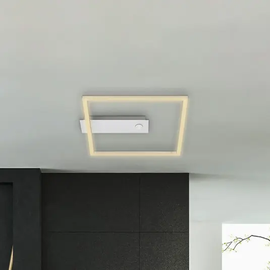 Szuper akció LED érzékelő mennyezeti világítás Nici négyzet alu