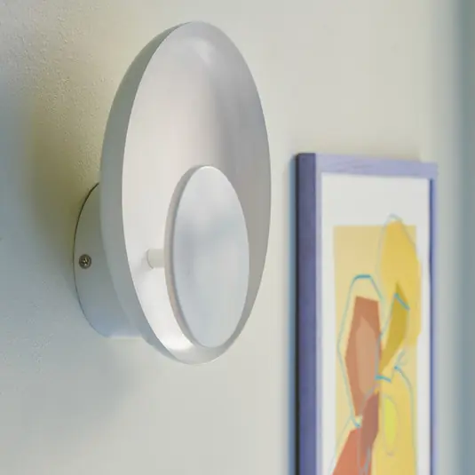Vedd meg online Marsi LED fali világítás kábellel/dugóval, fehér