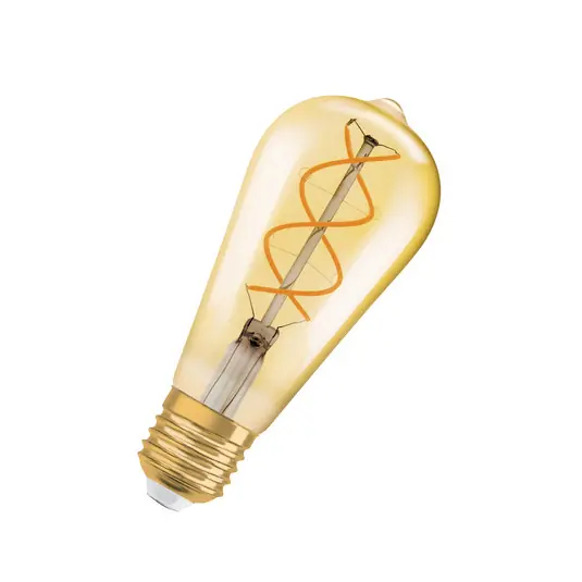 Szuper ajánlat OSRAM LED Vintage 1906 Edison, arany, E27, 4 W, 2000 K, dim.