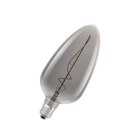 Kedvezményes ár OSRAM LED Vintage 1906, C125, izzószál, szürke, E27, 4 W, 818