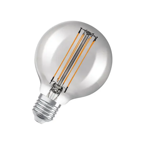 OSRAM LED Vintage 1906, G80, E27, 11 W, szürke, 1800 K, dim. Szuper akció