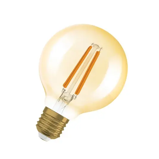 Akciós ár OSRAM LED Vintage 1906, G80, E27, 7,2 W, arany, 2400 K, dim.
