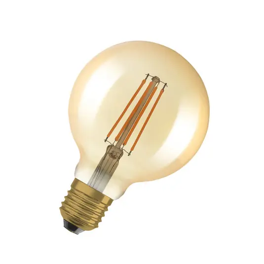 OSRAM LED Vintage 1906, G95, E27, 6,5 W, arany, 2400 K, dim. Bestseller