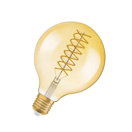 Outlet OSRAM LED Vintage 1906, G125, E27, 8,8 W, arany, 824, dimmelhető