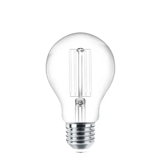 Biztonságos fizetés Prios LED izzó E27 fehér izzószál, átlátszó, 7 W, 2700 K