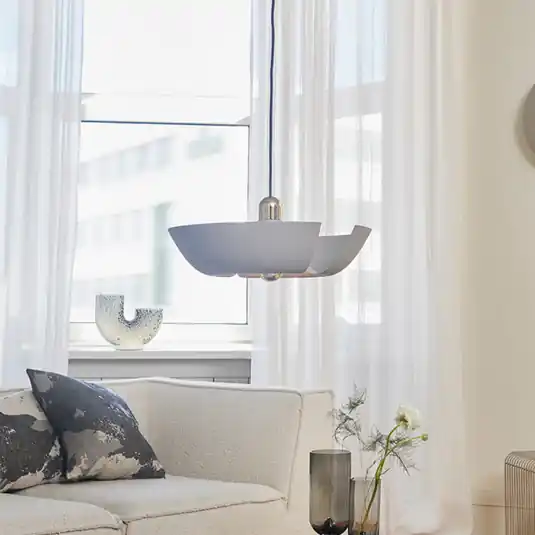 Korlátozott ajánlat AYTM Cycnus lógó világítás, taupe, Ø 45 cm, alumínium, E27