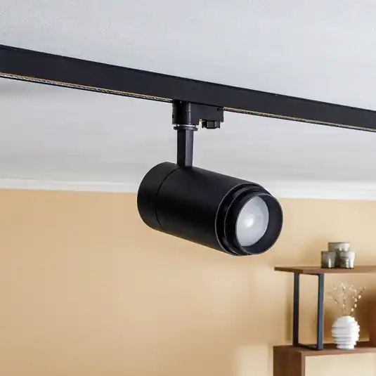 Biztonságos vásárlás Arcchio LED sávos reflektor Nanna, 4000K, fekete, DALI