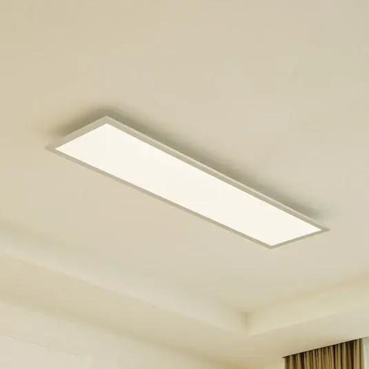 Arcchio LED panel Lyndra, 120 cm, ezüst, alumínium, dimmelhető, CCT Nézd meg most