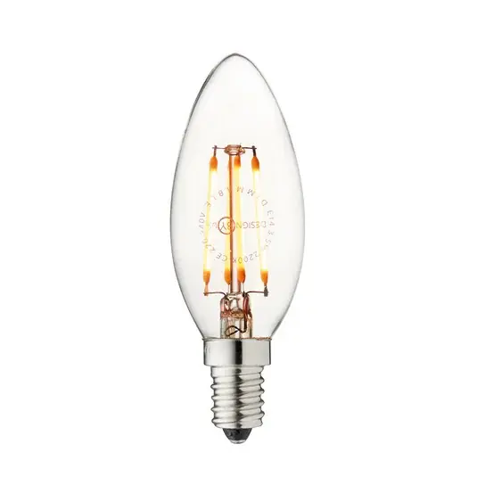 LED izzó, E14, 3,5 W, 2200 K, izzószálas, dimmelhető Csak ma
