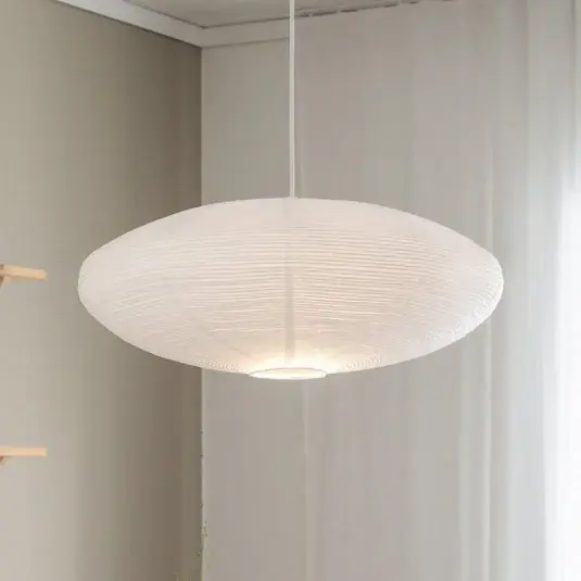 PR Home függőlámpa Yuni, fehér, Ø 60 cm, fehér felfüggesztés, E14 Különleges ajánlat
